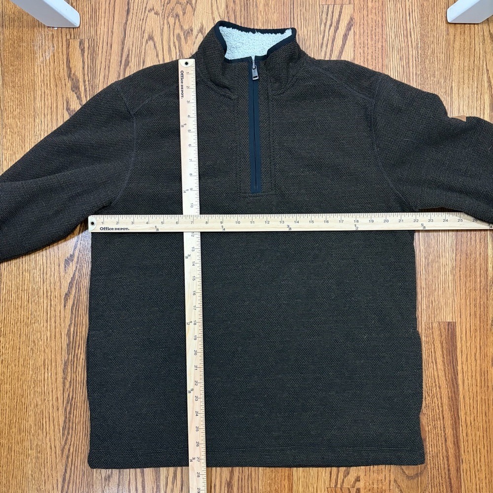 Orvis Men's Quarter-Zip Sweater - Picture 4 of 7